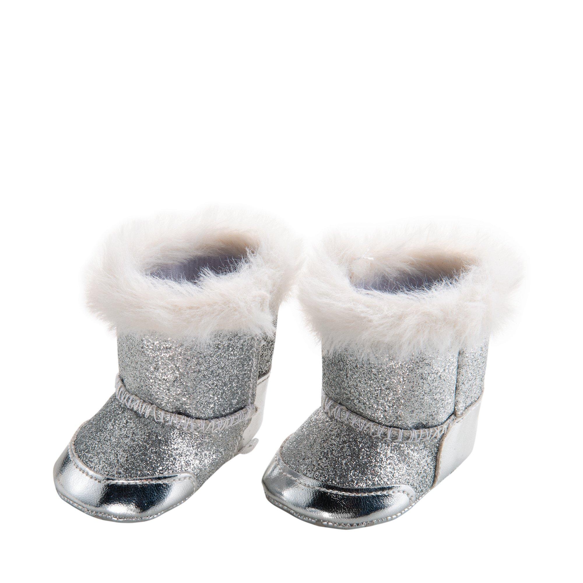 Heless  Stiefel silber 30-34 