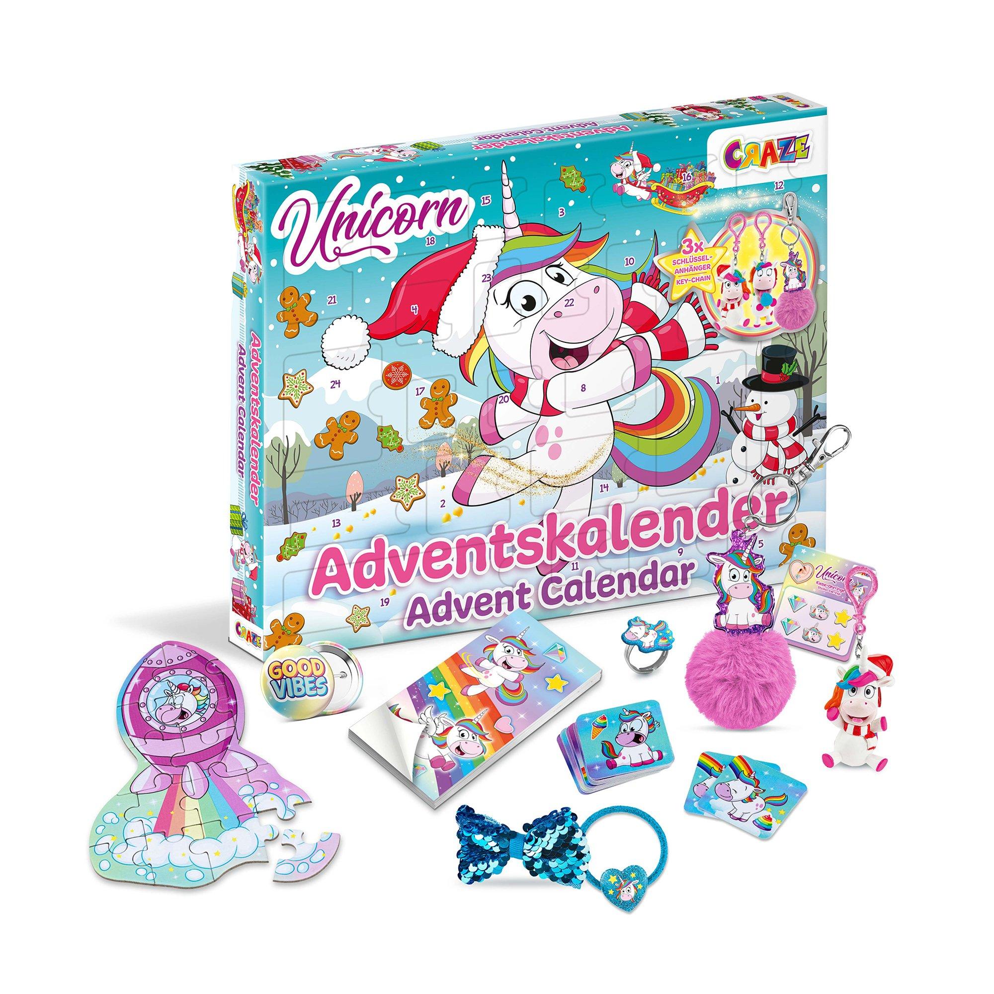 CRAZE Calendrier de l'Avent Enfant LICORNE JOUET…