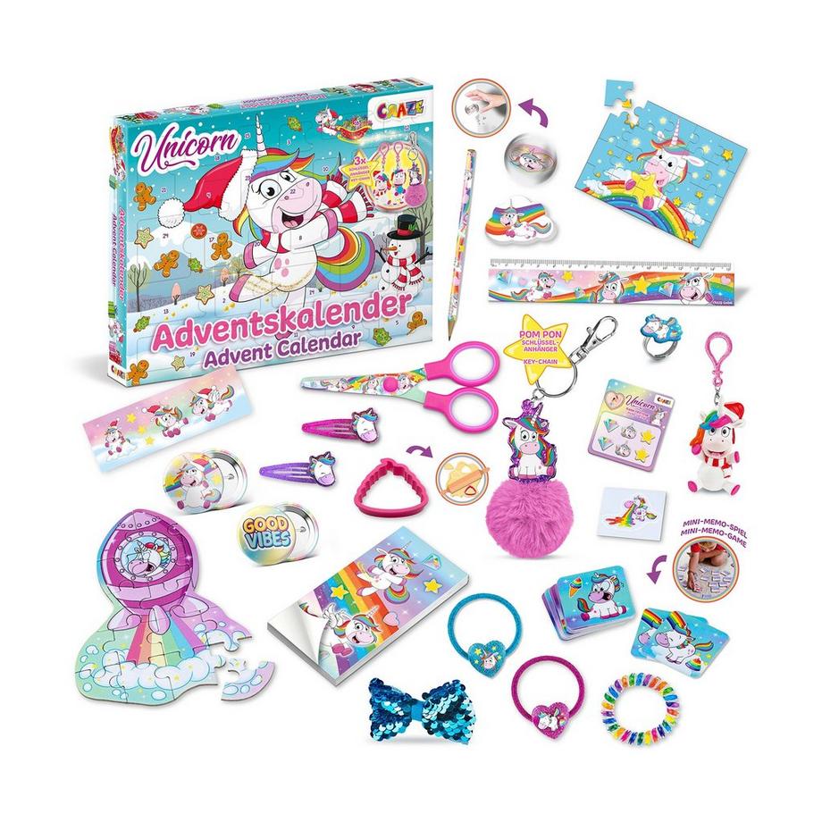 Craze  Calendario dell'Avvento Unicorn 