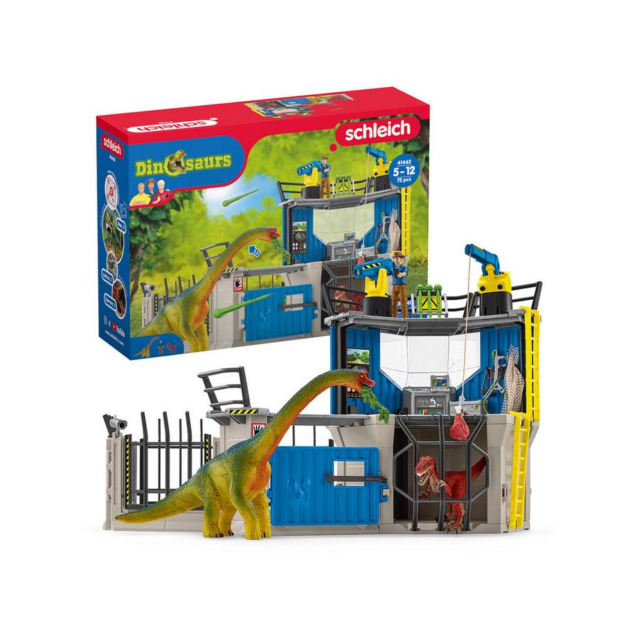 Schleich  41462 Grande stazione di ricerca di dinosauri 