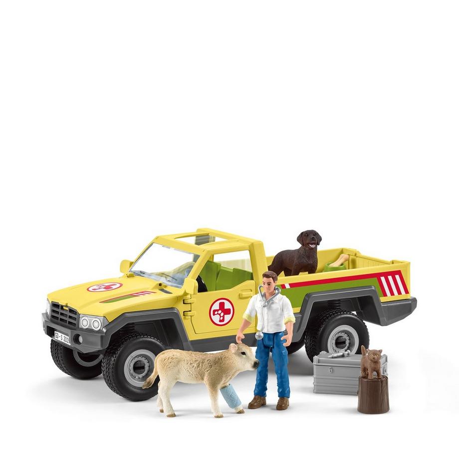 Schleich  Tierarztbesuch auf dem Bauernhof 