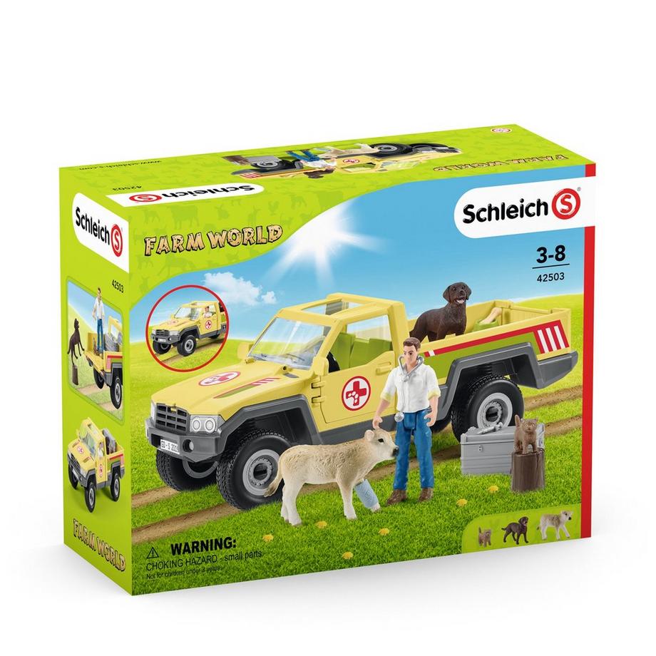 Schleich  Tierarztbesuch auf dem Bauernhof 