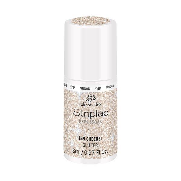 Image of Striplac 2.0 Cheers! Glitter Damen Zweifarbig 8ml