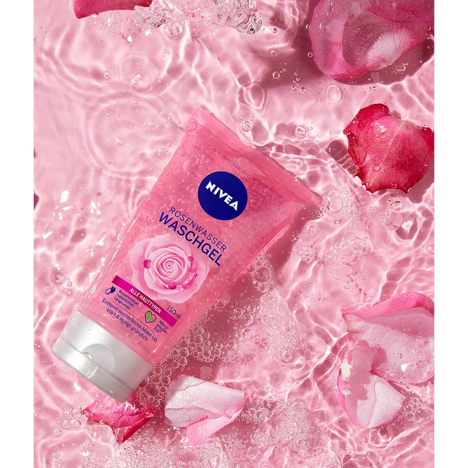 NIVEA Rosenwasser Face Cleansing Gel Nettoyant À L'eau De Rose 
