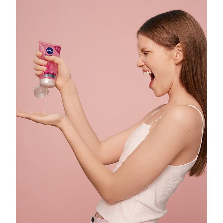 NIVEA Rosenwasser Face Cleansing Gel Nettoyant À L'eau De Rose 