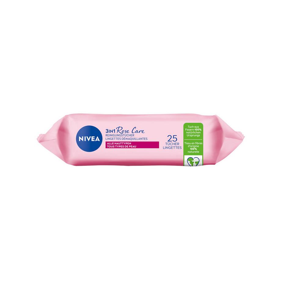 NIVEA Rosenwasser Chiffons De Nettoyage À L'eau De Rose 