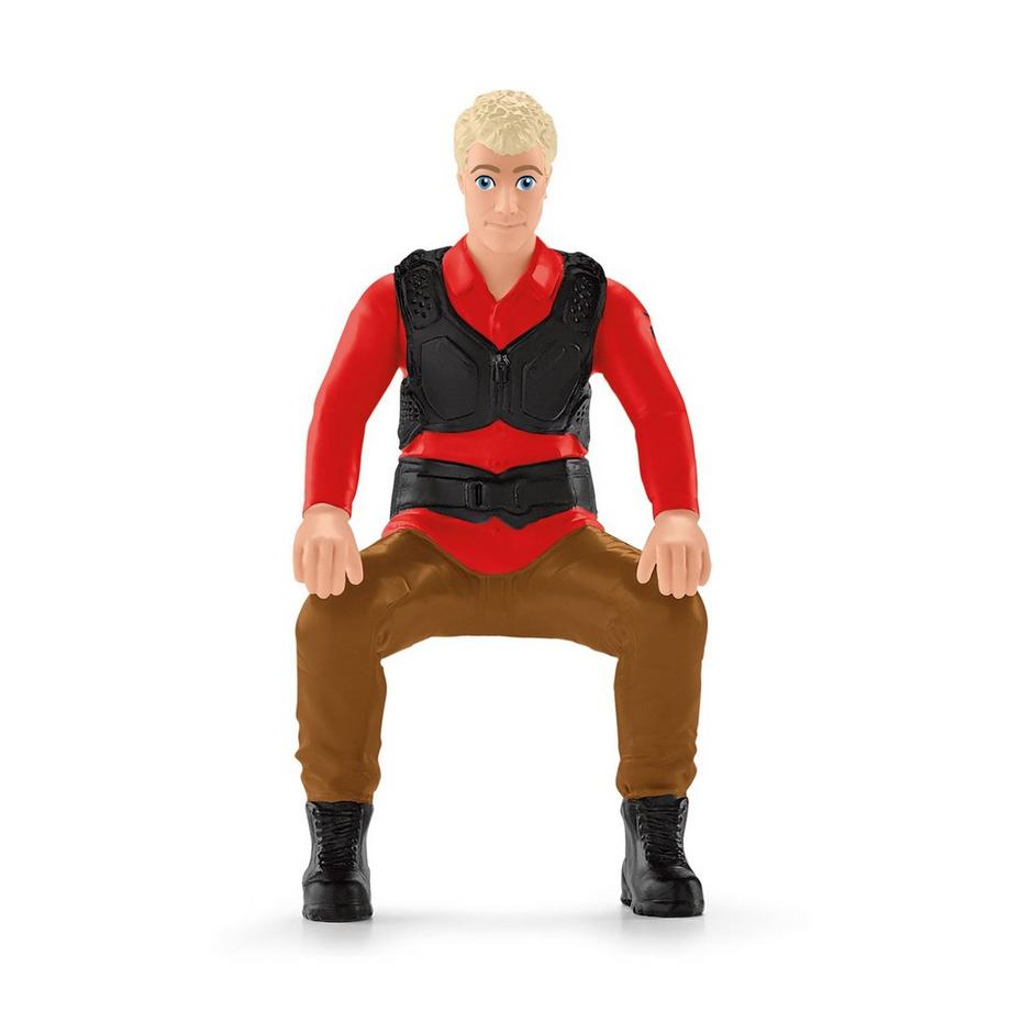 Schleich  Évasion en quad du Velociraptor 