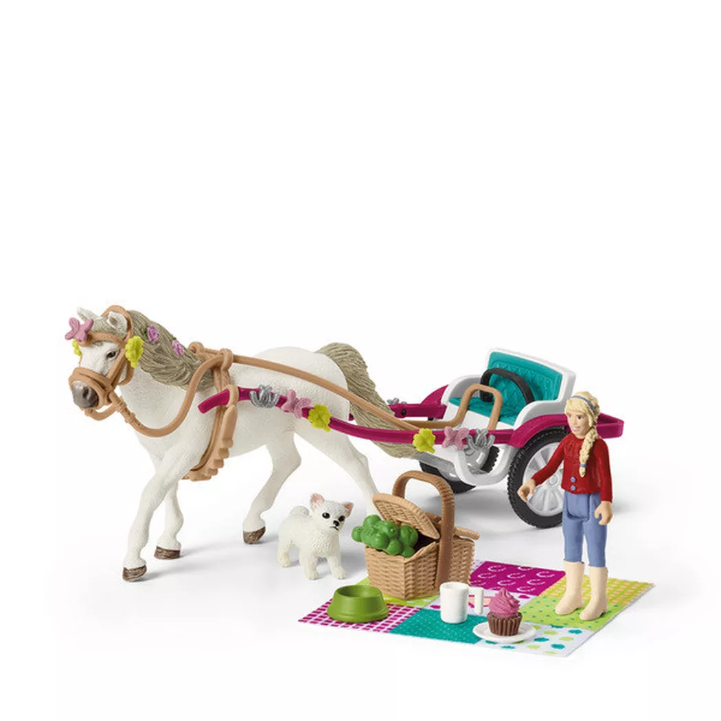Schleich - 42467 Kutsche für Pferdeshow, Multicolor