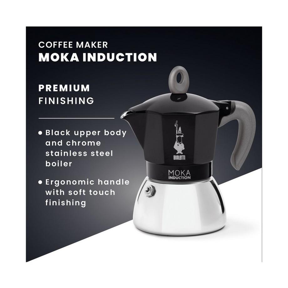 BIALETTI Cafetière NEW MOKA INDUCTION 