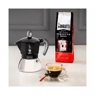 BIALETTI Kaffeebereiter NEW MOKA INDUCTION
 Black