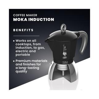 BIALETTI Kaffeebereiter NEW MOKA INDUCTION 
