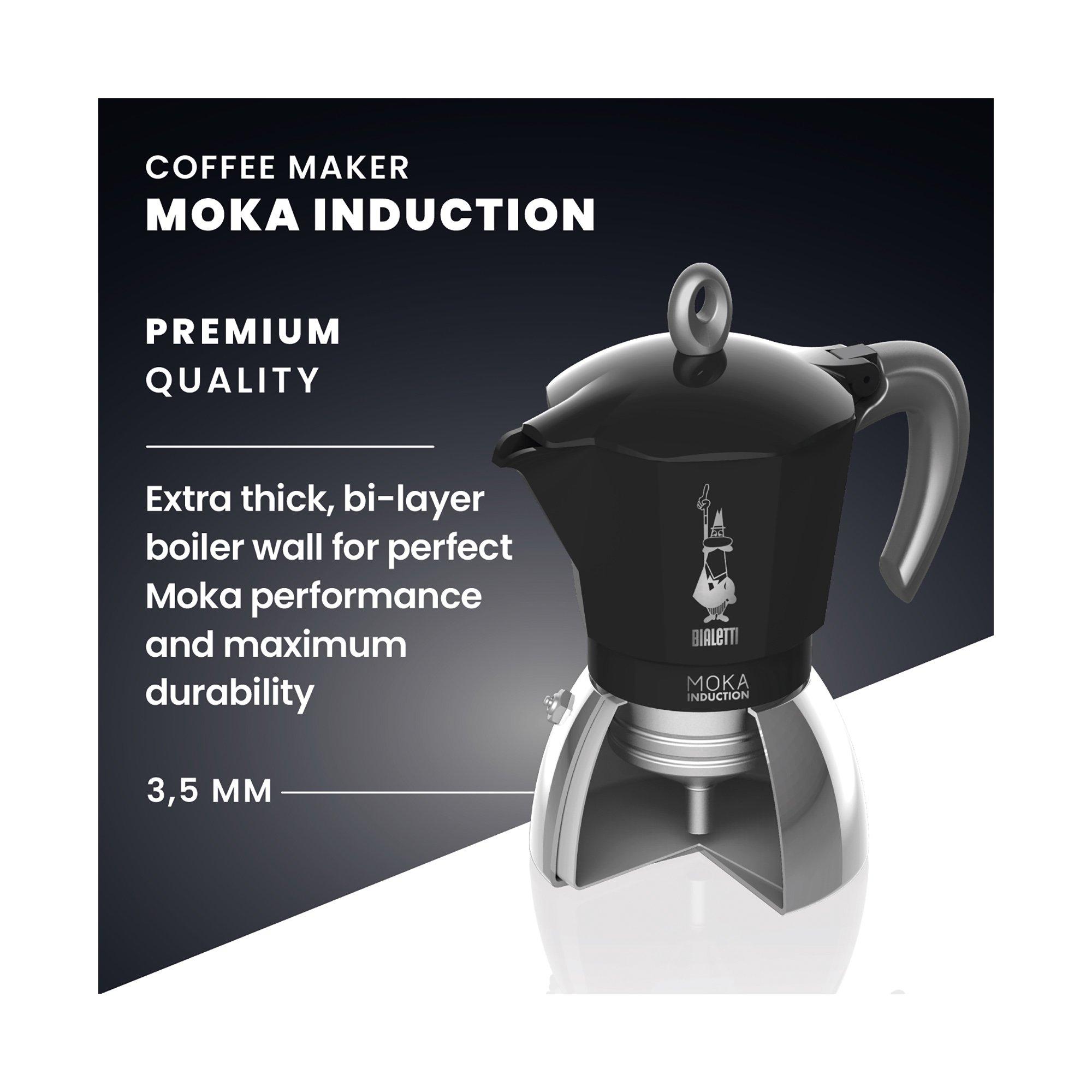 BIALETTI Kaffeebereiter NEW MOKA INDUCTION 