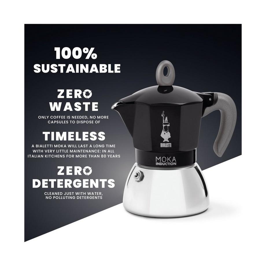 BIALETTI Kaffeebereiter NEW MOKA INDUCTION 