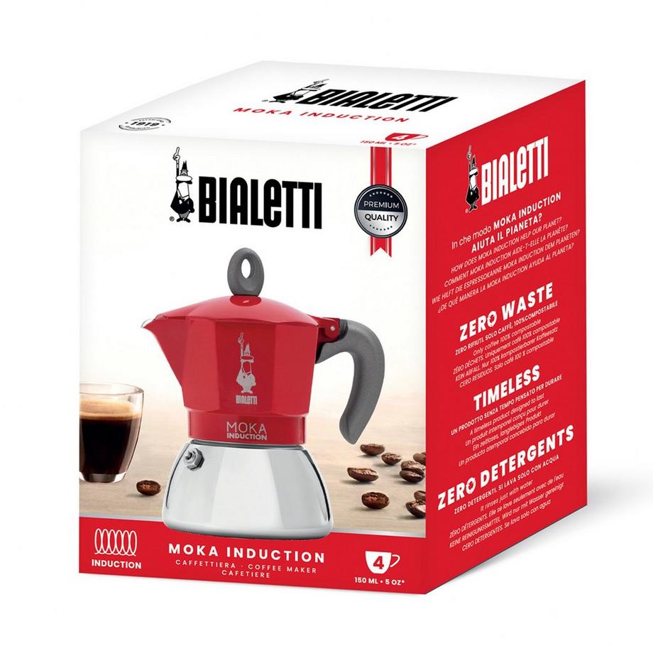 BIALETTI Kaffeebereiter NEW MOKA INDUCTION 
