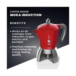 BIALETTI Caffettiera NEW MOKA INDUCTION 