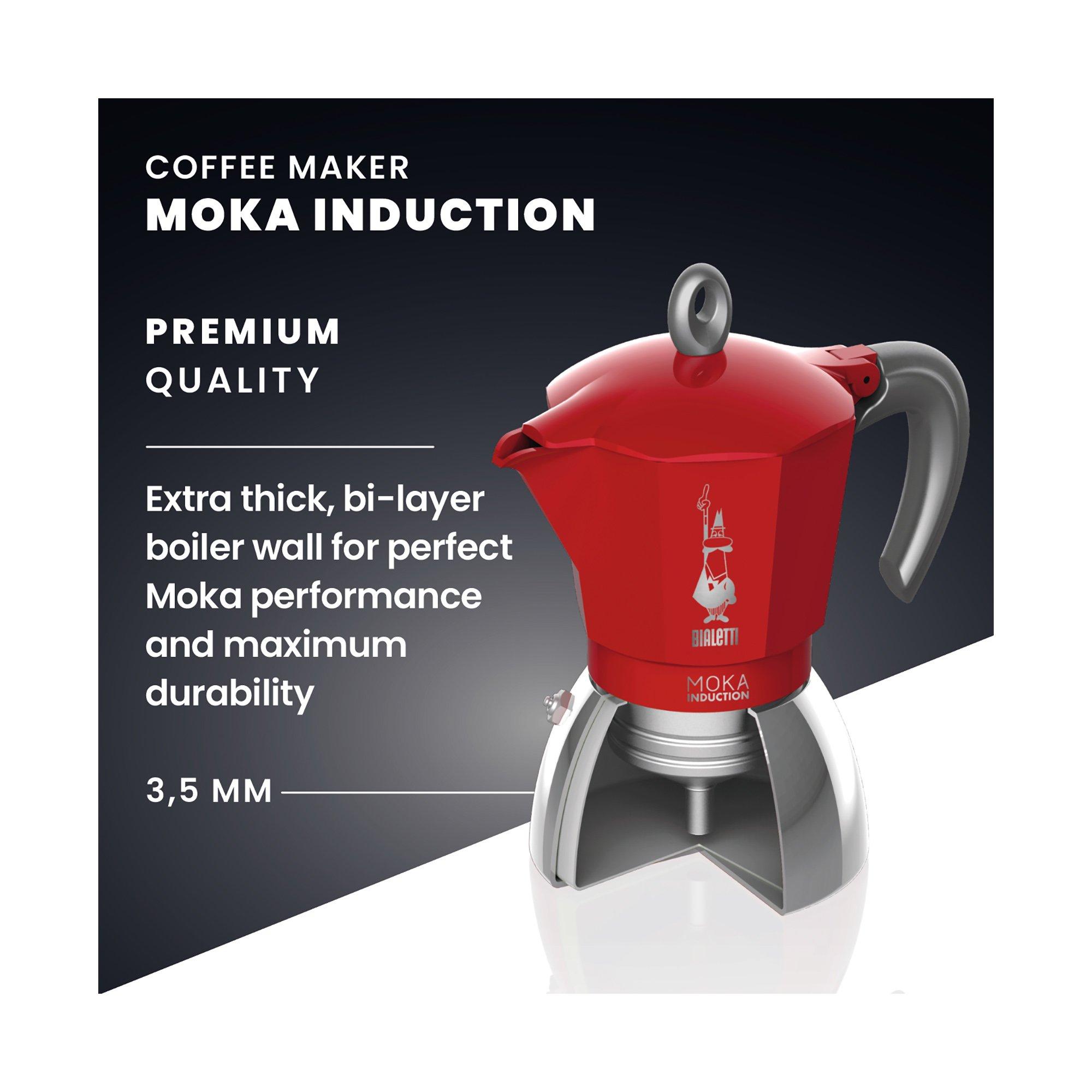 BIALETTI Caffettiera NEW MOKA INDUCTION 