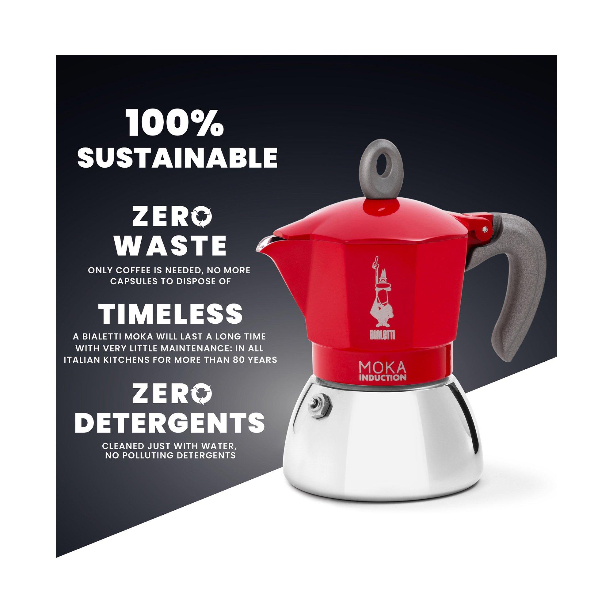 BIALETTI Caffettiera NEW MOKA INDUCTION 