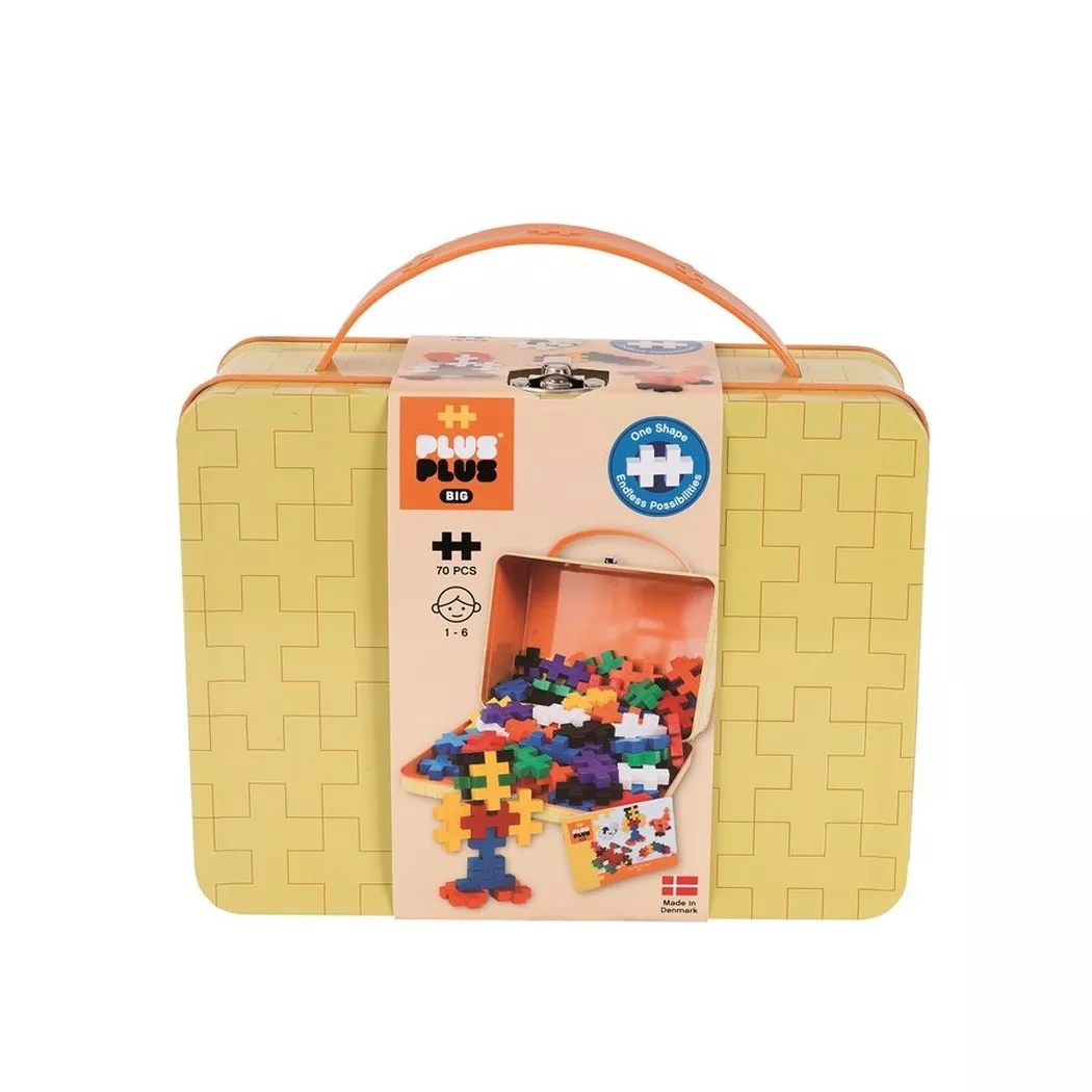 PlusPlus - Big Suitcase Basic Metal, Multicolor