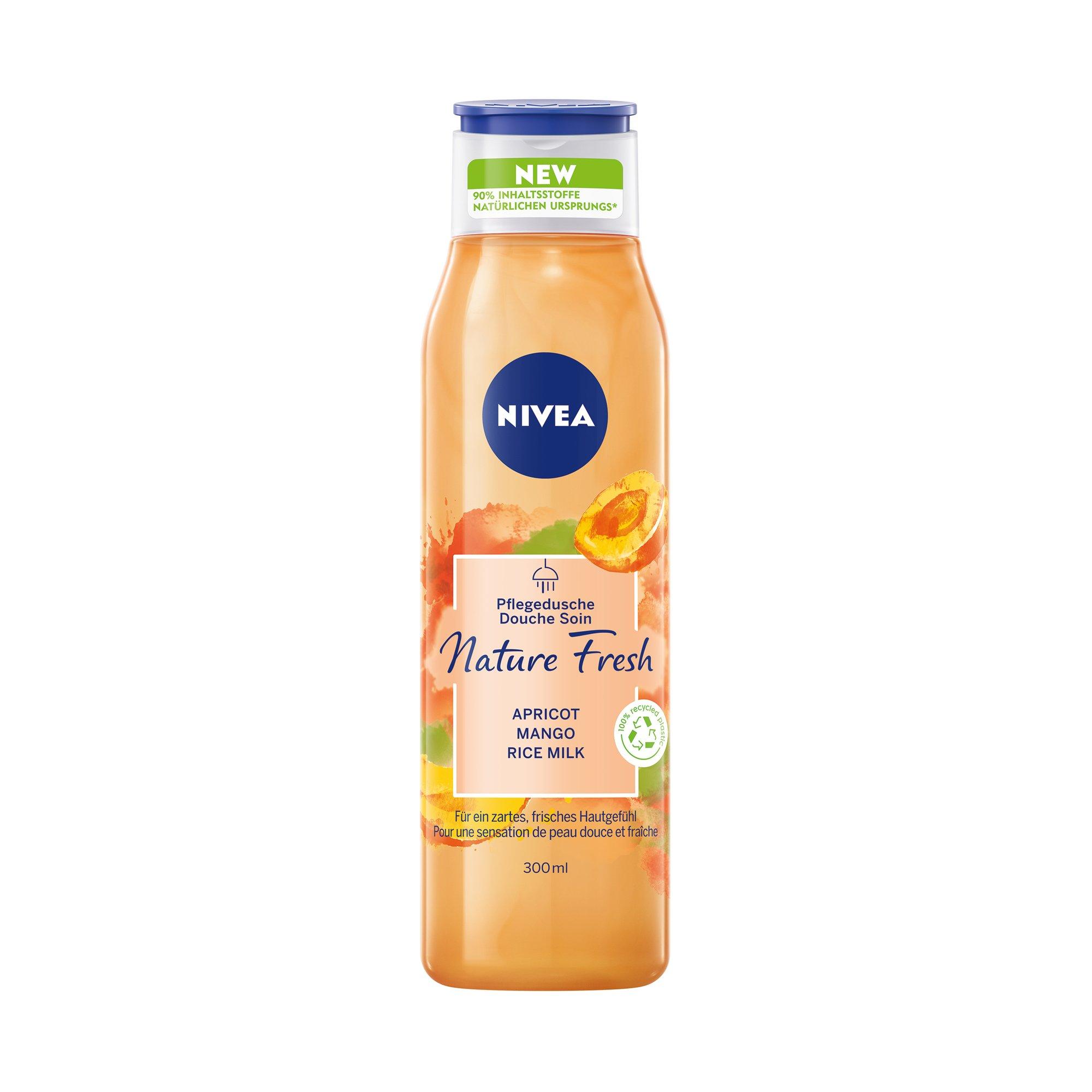 Image of NIVEA Nature Fresh Apricot Shower Pflegedusche Nature Fresh Apricot - 300ml