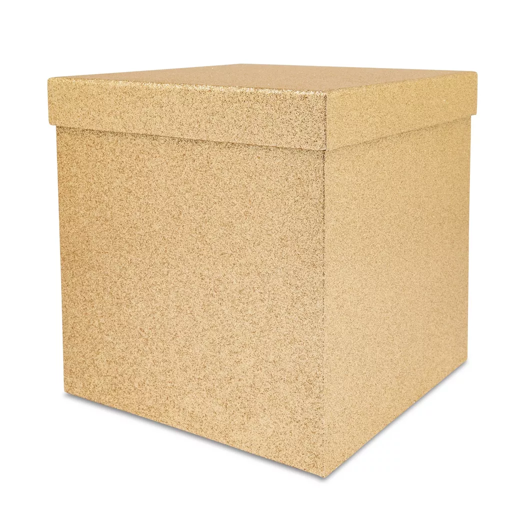 Manor Papeterie No Label - Geschenkschachtel, 22x22x22cm, Roségold
