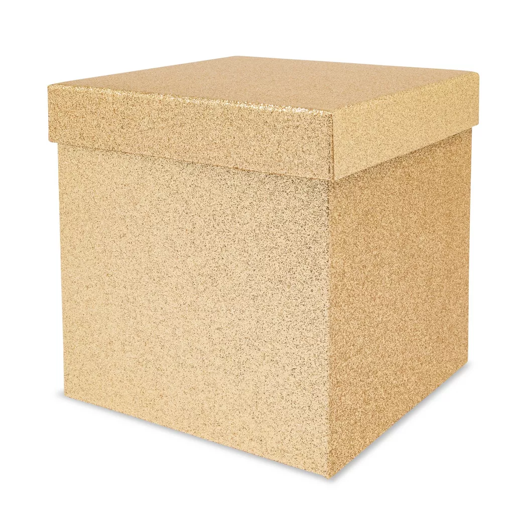 Manor Papeterie No Label - Geschenkschachtel, 18x18x18cm, Roségold
