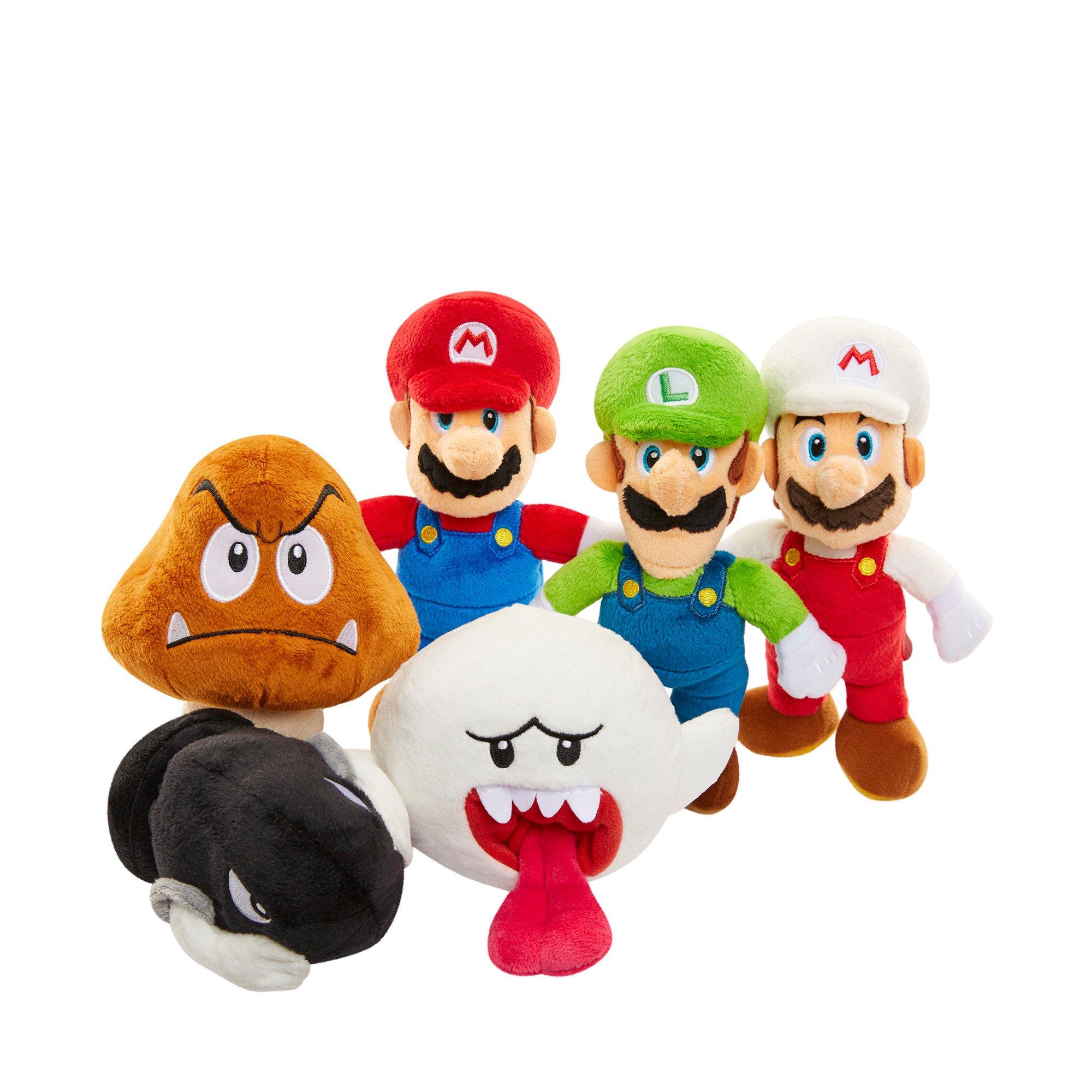 Image of JAKKS Pacific Nintendo Mario Bros Plüschfigur, Zufallsauswahl