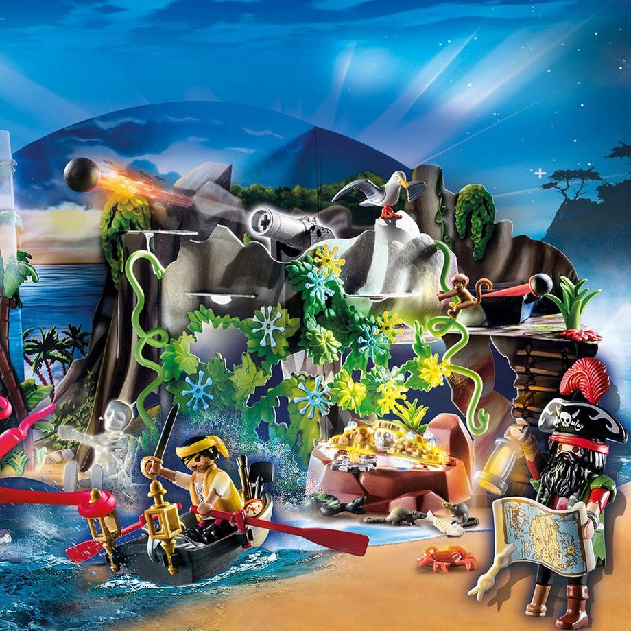 Playmobil  70322 Calendario dell'Avvento "Il covo dei pirati" 