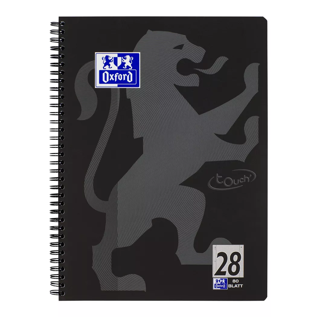 Oxford - Gebundenes Notizbuch, DIN A4, Black