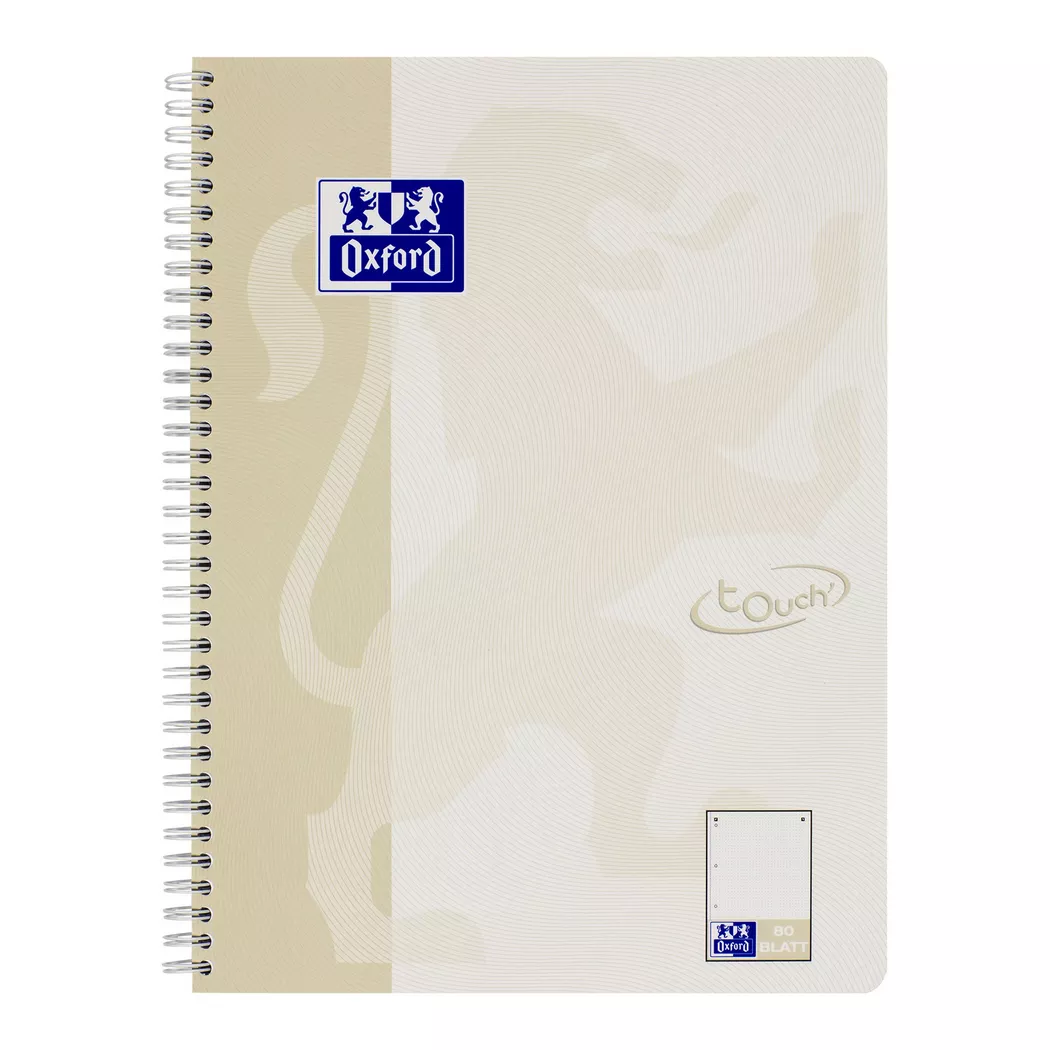 Oxford - Gebundenes Notizbuch, DIN A4, Sand