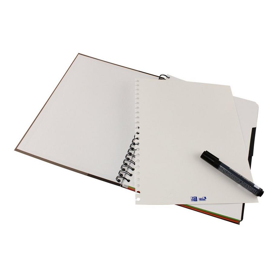 Oxford Gebundenes Notizbuch
 Inkl. Whiteboard 