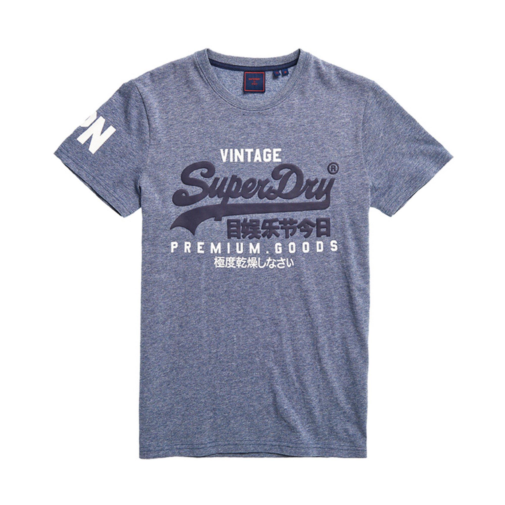 Image of T-shirt, Rundhals Unisex Blau L