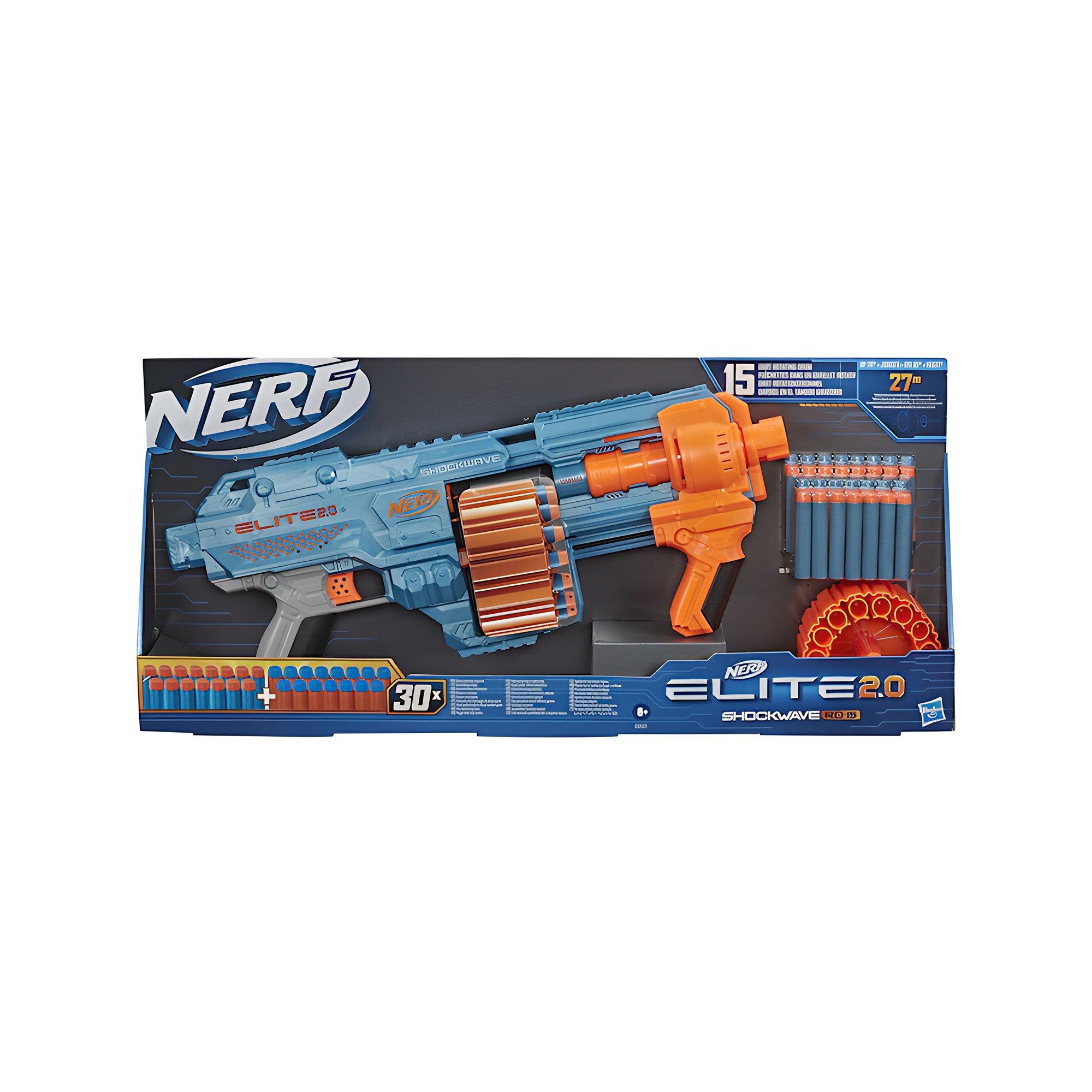 Image of Nerf Elite 2.0 Shockwave RD-15 Multicolor