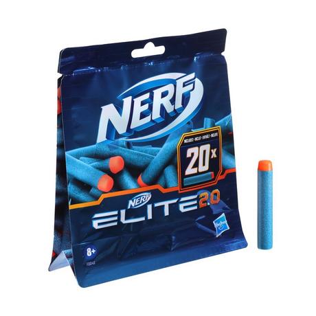NERF  Recharge de 20 fléchettes Nerf Elite 2.0 