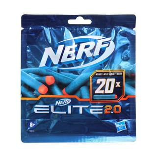 NERF  Recharge de 20 fléchettes Nerf Elite 2.0 