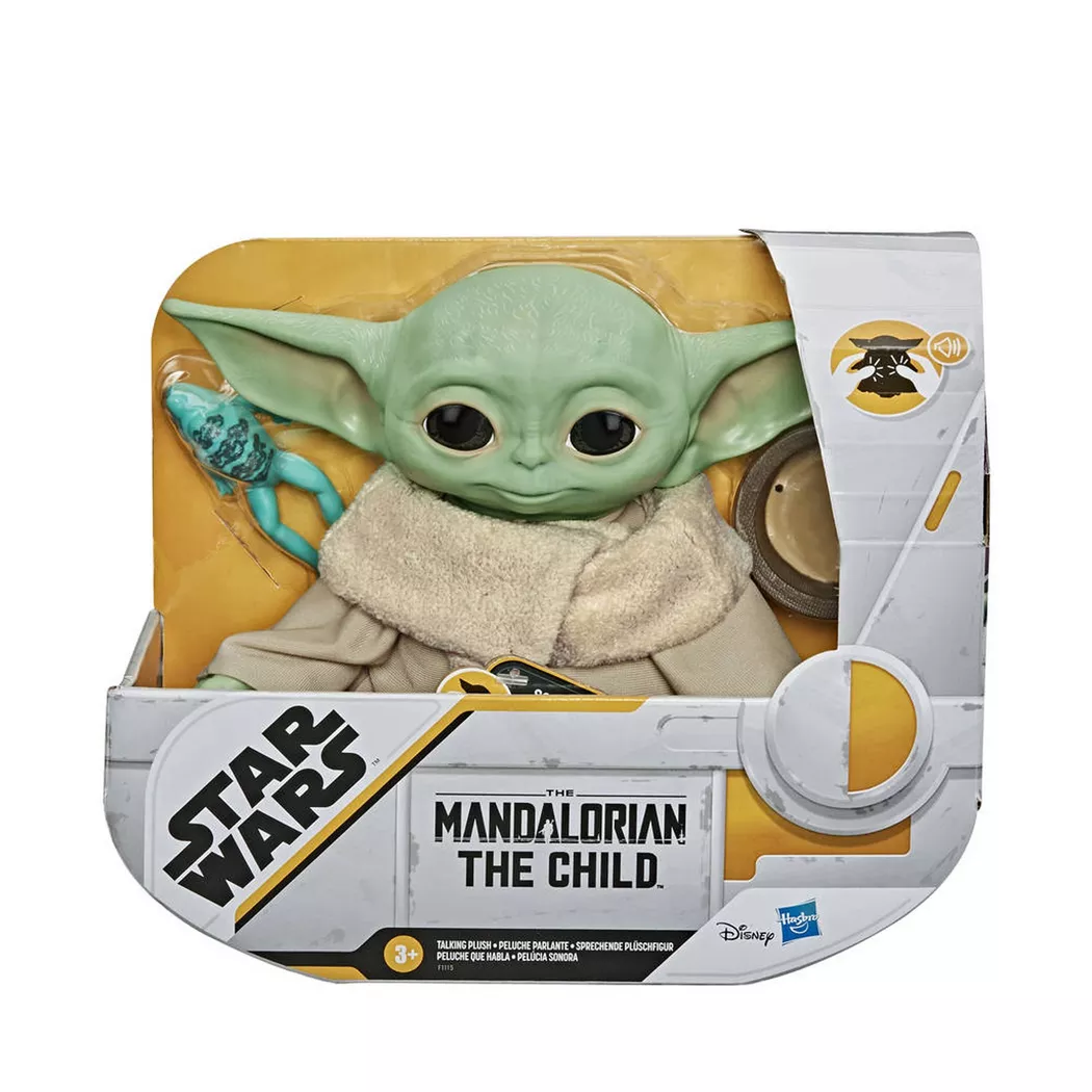 Hasbro - Star Wars Baby Yoda Plush, Multicolor