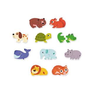 Djeco Puzzle Duo Tiere Puzzle Duo Animaux 