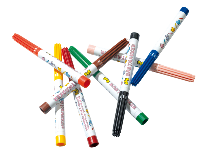 SES Babymarker, Sophie la girafe SES Baby Marker 8 Stück Sophie 