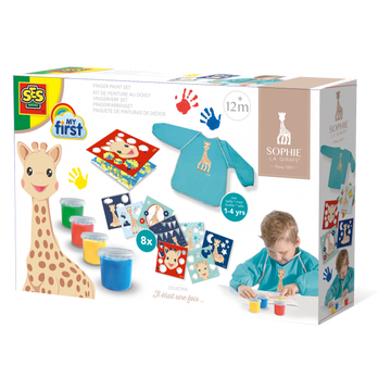 Kit de peinture au doigt, Sophie la girafe