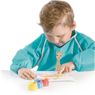 SES SES Fingerfarben Set Sophie Kit di pittura con le dita, Sophie la girafe 