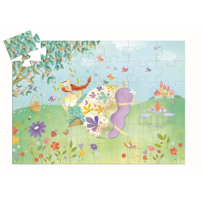 Djeco  Puzzle Prinzessin des Frühlings, 36 Teile 