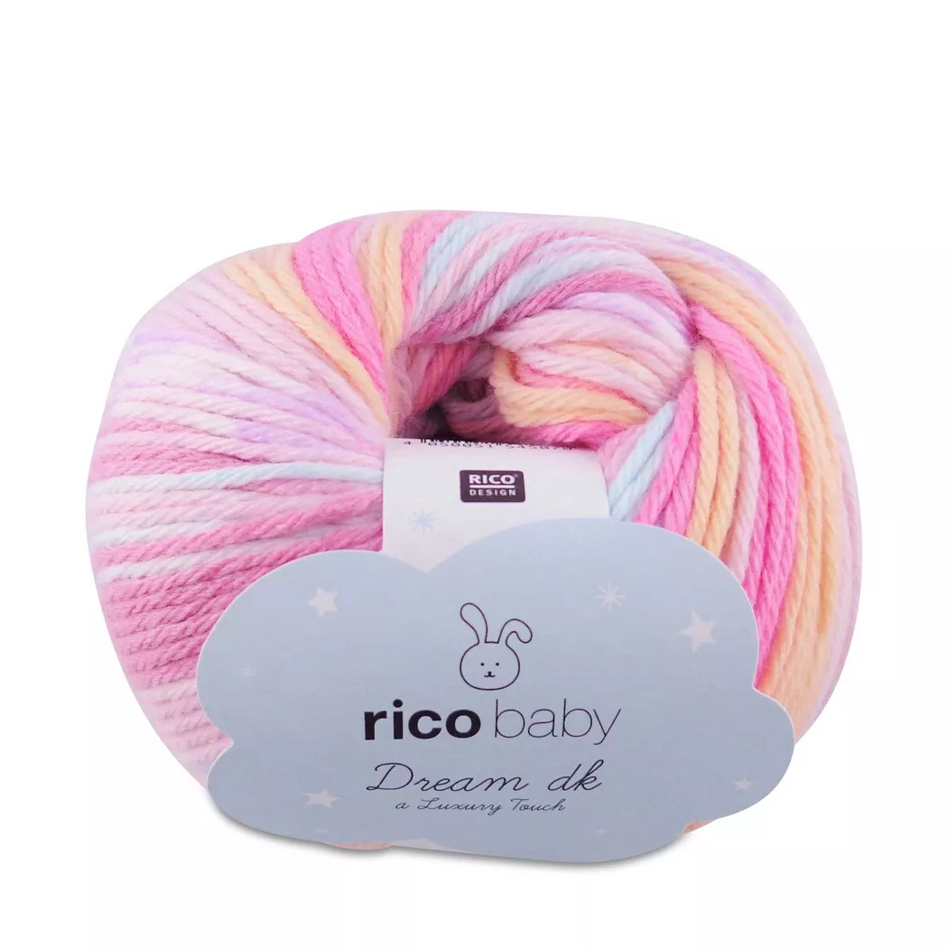 Rico Design Rico Baby Dream dk A Luxury Touch Rosa Mix