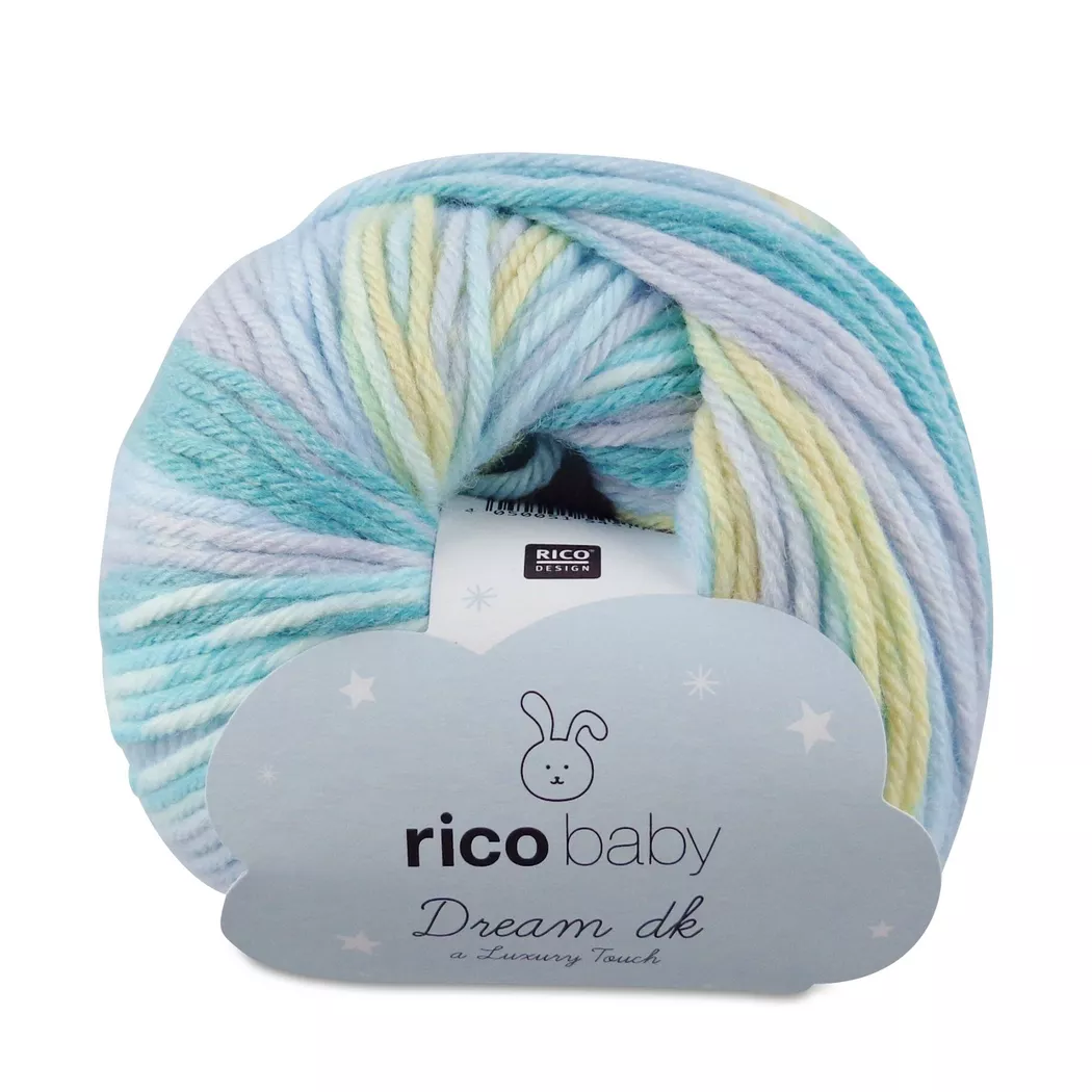 Rico Design Rico Baby Dream dk A Luxury Touch Türkis Mix