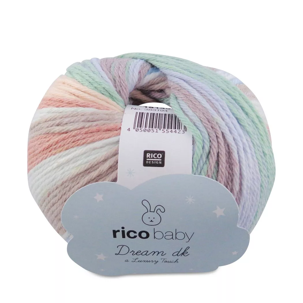 Rico Design Rico Baby Dream dk A Luxury Touch Beige-Grün