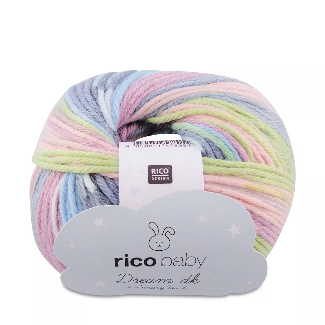 Rico Design Rico Baby Dream dk A Luxury Touch Beere-Blau
