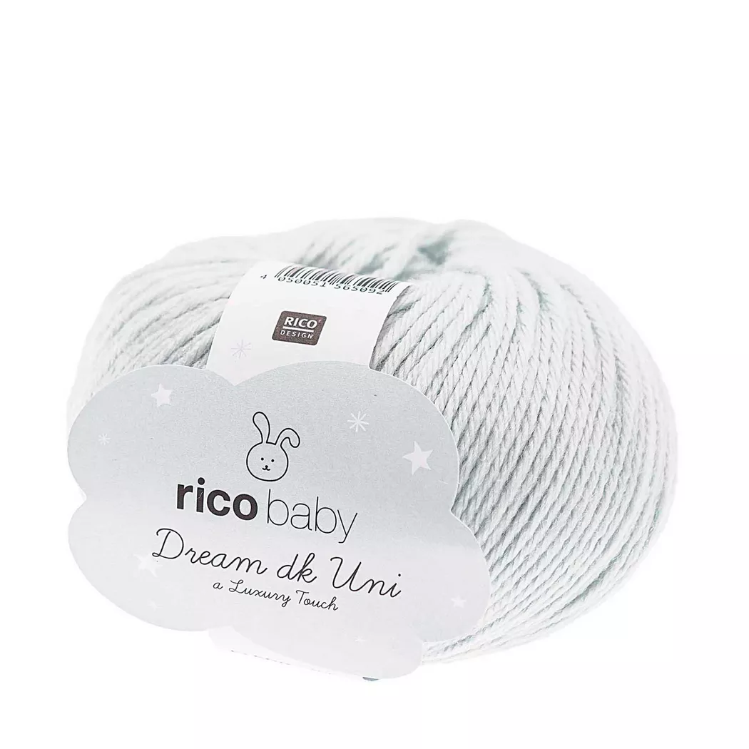 RICO-Design - Strickgarn, 115M, Hellblau