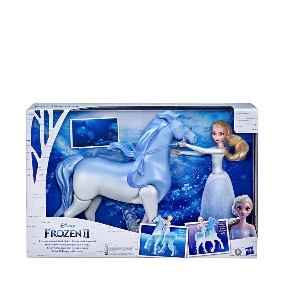 Hasbro  Disney Frozen, Wasserzauber und Landspass Elsa und Nokk 