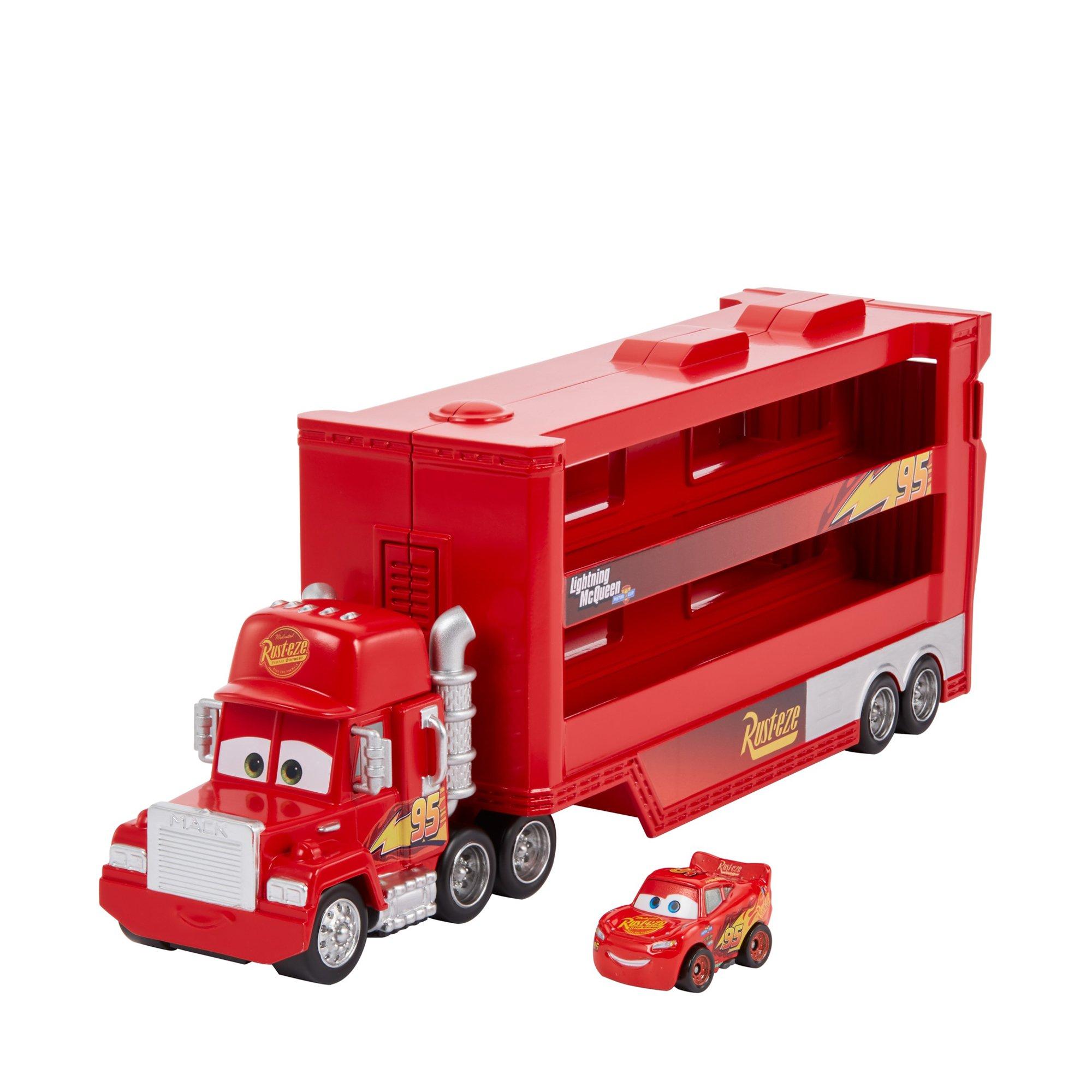Image of Disney Pixar Cars Mini Racer Transporter Mack Rot