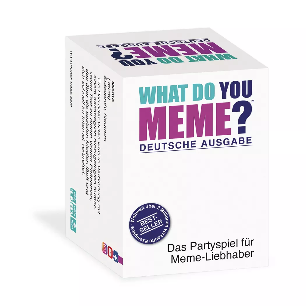 Hutter Trade What Do You Meme? Card Game Multicolor