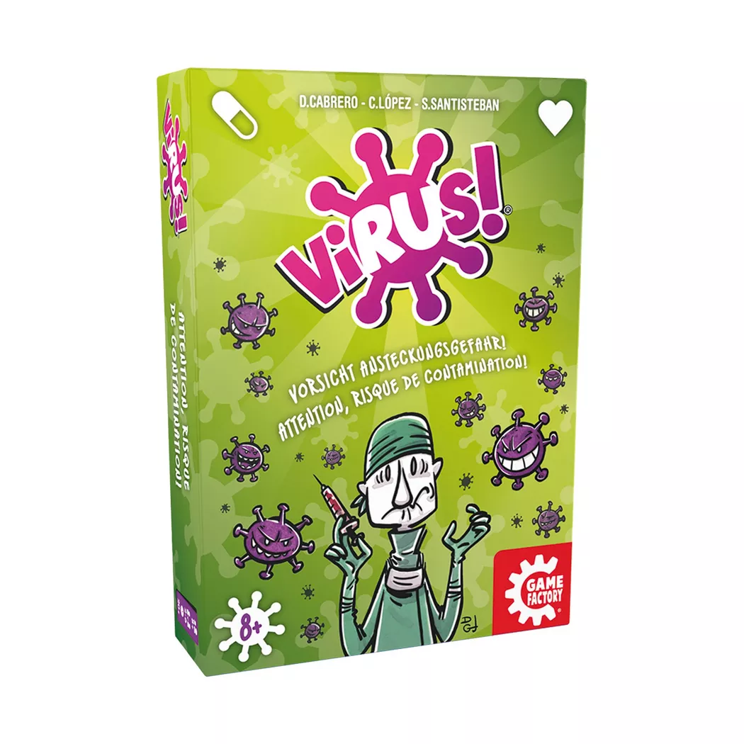 Game Factory - Virus!, Multicolor