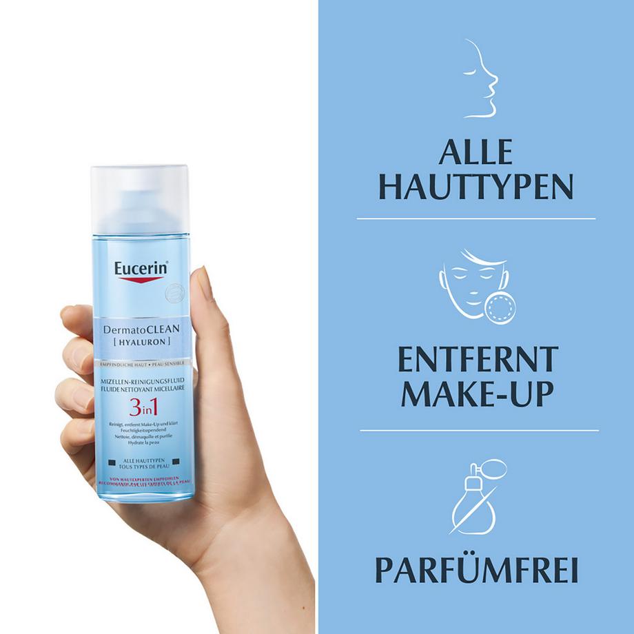 Eucerin DermatoClean 3-in-1 Mizellen Wasser 